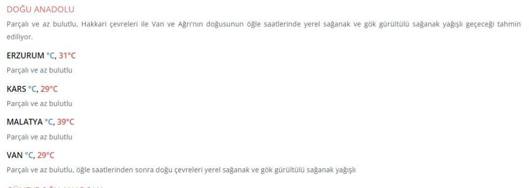 Çok kuvvetli yağış geliyor! Meteoroloji 5 il için yeni uyarı yaptı - Resim: 5